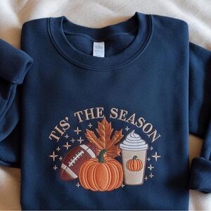 Navy Blue 'Tis the Season Sweatshirt